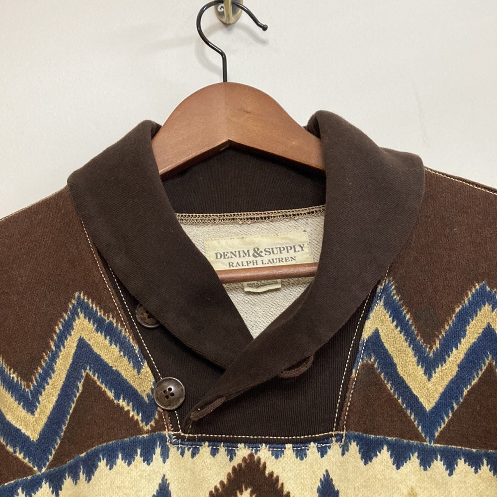 Men's Brown Patterned Shirt - Picture 5 of 12
